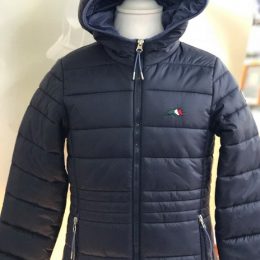 GIACCA BIMBI LOLITA TG. 10-11 ANNI NAVY Giacche Outdoor 